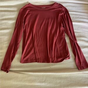 Old Navy Women's Pink Long Sleeve Tee